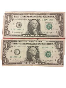 billetes de 1 dolar con estrella 2013 3000 �܂��̓x�X�g�I�t�@�[�r�����[�gGemelos-