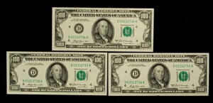 FR 2165-D $100 1969�N�A�M������s�� - 3���A�� - �V���l SN CA1799