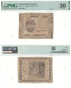 1775�N5��10�� 7�h�� �嗤�ʉ� Fr CC-7 PMG VF-30