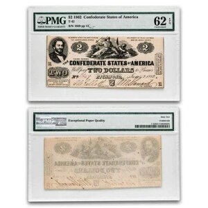 1862 $2.00 (T-42) �암���A�M��|�� CU-62 EPQ PMG