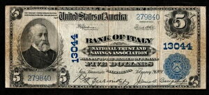 $5 1902-ND Ch# 13044 �C�^���A��s �i�V���i���g���X�g&�Z�[�r���O�A�\�b�N �J���t�H���j�AVF-