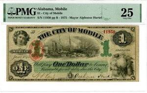 1875�N 1�h�������i�����j �A���o�}�B���[�r���s 25 PMG 2000406-001 S/N 11950