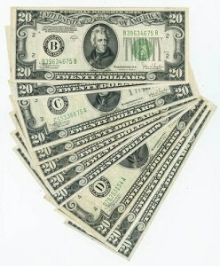 FR #2057 $20 1934C (10) �A�M������s�� �V������ DC-6221