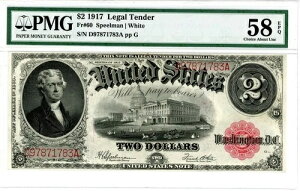 1917�N $2 �@��ʉݎ��� Fr#60 Speelman|�z���C�g 58 EPQ PMG 5013550-002 D97871783A-