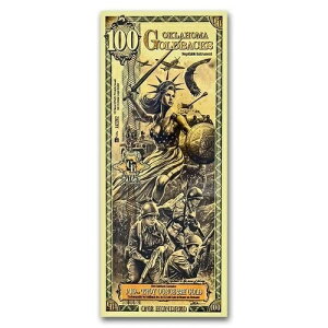 100 �I�N���z�} �S�[���h�o�b�N �A���t�@ �I�[���� �S�[���h�t�H�C�� �m�[�g 1/10 �I���X 24kt .999 �t�@�C�� �݌ɂ���