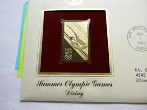 �_�C�r���O 1984�N�ċG�I�����s�b�N �������s 1984�N USPS 24KT �S�[���h�X�^���v�Z�b�g G2