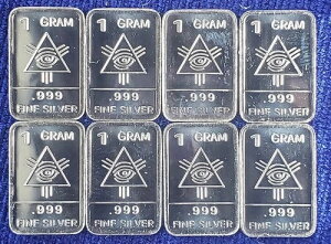 �S�b�h�A�C �� 8 x 1g �O���� .999 ����o�[ 242082