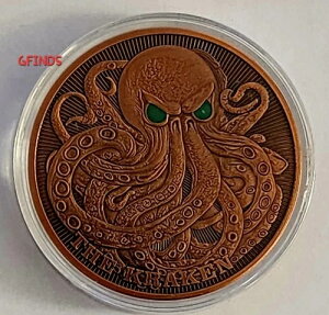 5�I���X .999 �t�@�C���J�b�p�[ THE KRAKEN �ÈłŌ���� �J�v�Z������