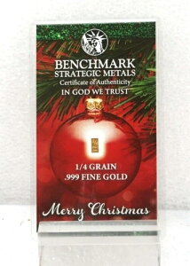 �N�[���ȃN���X�}�X ? 1/60�O���� ���x .999 24k �S�[���h 3mm x 6mm