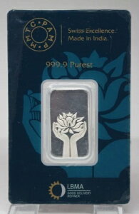 MMTC - Pamp 10�O���� .999 ���� ���[�^�X�t�����[�A�[�g�o�[ [123GRA]