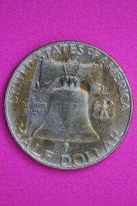 1961�N D �x���E�t�����N���� �V���o�[ �n�[�t�h�� FBL �{���ۏ� 1037