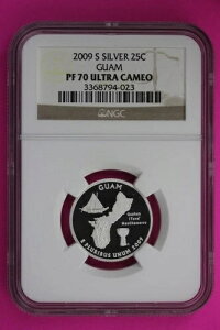 2009 S PF 70 �O�A�� �V���o�[ �X�e�[�g �N�H�[�^�[ NGC �F�� �{�� �X���u 461