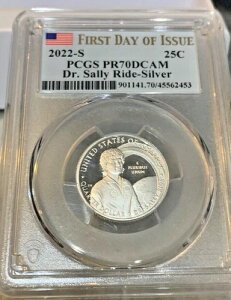 2022 S �V���o�[ �N�H�[�^�[ 25�Z���g DR �T���[���C�h PCGS PR70 DP �J���I ���s����