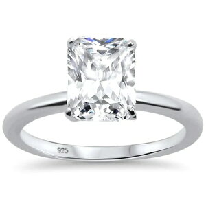 2.50ct 9x7mm ���f�B�A���g�J�b�g �L���[�r�b�N�W���R�j�A .925�X�^�[�����O�V���o�[ �\���e�B�A �G���Q�[�W����