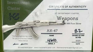 2025�N�� 8.2�O���� 999���⒒��AK-47�C���x�X�g�����g�������C�t�� COA�t�� #14561