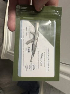 �������� .999 �V���o�[ �K�� AK-47 ���� �R���N�^�u�����E���h COA �t��