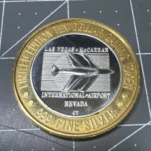 1996�N �}�b�J������` ���X�x�K�X NV $10 �J�W�m .999 �V���o�[�X�g���C�N ���C�����t���b�V��