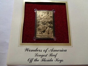 �t�����_�L�[�Y���̍Œ����[�t�A�A�����J�����ق��� USPS 22KT �S�[���h�X�^���v 1���� #K