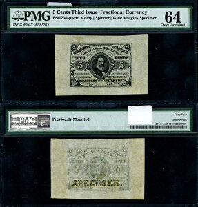 FR. 1236 SP 5 c. ��3�񔭍s�������� ���C�h�}�[�W�� �t�����g�`���C�X PMG CU64
