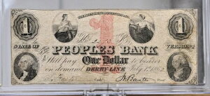 1862�N �s�[�v���Y�o���N 1�h�� �_�[�r�[���C�� ������ - �o�[�����g�B ������
