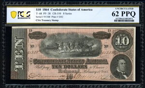 T. 68 �A�����J�A���� 1864 �N 10 �h������ PCGS ���� ������ ...