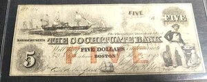 �p�~���ꂽ�ʉ� 1853�N �R���`�`���G�[�g��s �{�X�g�� 5�h������ #1314