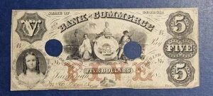�p�~���ꂽ�ʉ� 1856�N �W���[�W�A�B���Ƌ�s 5�h������ #91267