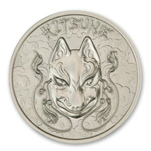 KITSUNE ���{�̕����p�ϖ� 1�I���X .999 �V���o�[ �C���^���I 2021 �L���b�v�t��