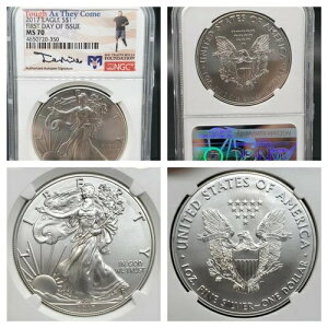 2017�N�A�����J���E�V���o�[�E�C�[�O�� NGC MS-70 �������s TOUGH As They Come