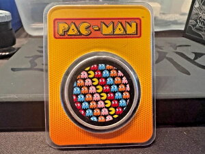 PAC-MAN? �s�N�Z���p�^�[�� 1�I���X �J���[���C�Y�h �V���o�[ ���E���h