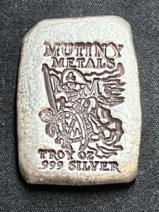 Mutiny Metals �� 1�I���X �V���o�[�o�[�i�f���炵���J�X�^���o�[�j