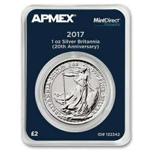 2017�N 1�I���X �V���o�[ �u���^�j�A 20���N�L�O (MintDirect? Premier)