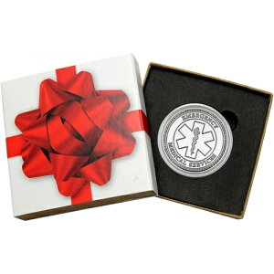 EMS Star of Life 1�I���X .999 �t�@�C���V���o�[���E���h �V���o�[�^�E���� �M�t�g�{�b�N�X���� �X���[�u�t��