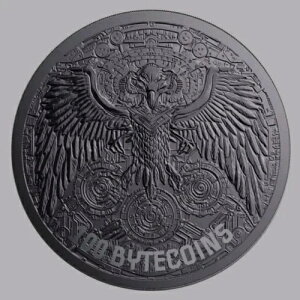 2024 100 ByteCoins �V���R���w�C�u�� �l�H�m�\ 1�I���X ���
