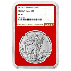 2023�N (W) $1 1�I���X �A�����J���V���o�[�C�[�O�� NGC MS70 �u���E�����x�� ���b�h�R�A