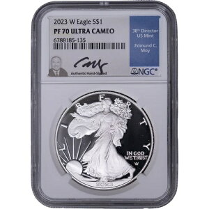 2023�N W $1 �A�����J���E�V���o�[�E�C�[�O���E�_���[ ~ NGC PF70 �E���g���J���I - �G�h�}���h�E���C�E�I�[�g