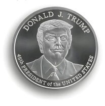 楽天市場】銀貨 1オンス トランプ大統領の通販