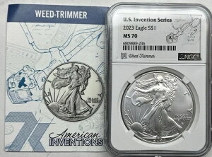 2023�N�� �V���o�[�C�[�O�� MS70 NGC US�C���x���V�����V���[�Y �����@