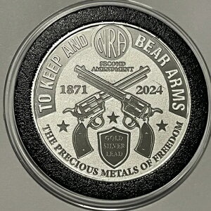 NRA �K�� ���{���o�[ �L�[�v���x�A �A�[���Y ���A�R�C�� 1�g���C�I���X .999 �t�@�C���V���o�[���E���h