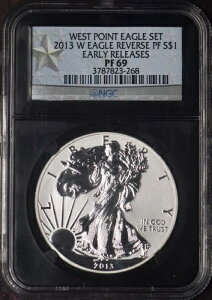 2013-W �A�����J�� �V���o�[ �C�[�O�� - NGC REV PF69 ���������[�X - ?COINGIANTS?