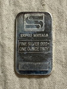 1�I���X �V���o�[�o�[ - Simmons REFCO Metals �V���A���ԍ��Ȃ� ���B���e�[�W �V���o�[�o�[