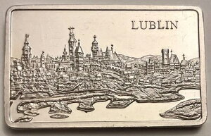 �� PAMP SUISSE - LUBLIN POLAND - 1 OZ .999 �V���o�[ �A�[�g�o�[ �X�C�X �|�[�����h