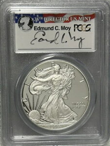 2011-W �A�����J�� �V���o�[ �C�[�O�� $1 PCGS PR69 DCam �G�h�}���h�E���C �T�C�� EM17