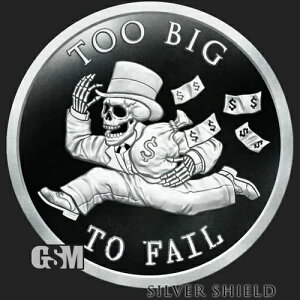 2023�N 1�I���X Too Big to Fail Proof V2 .999 �V���o�[�V�[���h - �~�j�~���g�u�莝���v