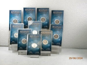 �V���o�[ 1/10�I���X �����p���E���h ���x 999 �t�@�C�� 10�p�b�N �X�^�b�J�[���v���b�p�[ 6b