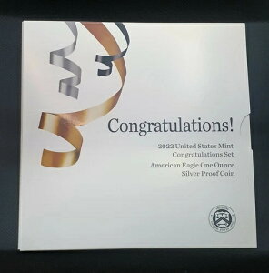 2022-W �A�����J���C�[�O�� 1�I���X �V���o�[ CONGRATULATIONS �R�C�� (22RF) - ??????