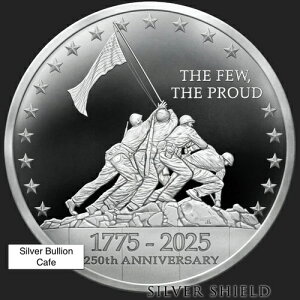 1�I���X 2025 THE FEW THE PROUD 250���N�L�O �~�j�~���g�v���[�t .999 �V���o�[ ��s�̔�