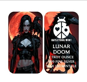 2025�N 1�g���C�I���X .999 ���� LUNAR DOOM 100������ �L���b�v�t��