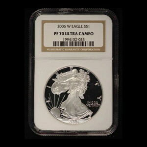 2006-W �A�����J�� �V���o�[ �C�[�O�� NGC PF70 �t�@�[�X�g �X�g���C�N - ���������i�A�����J�j