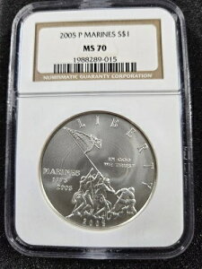 ?? 2005-P 1�h����� �C�����L�O�d�� NGC MS70 �u���E�����x��